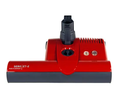 SEBO Premium Central Vacuum Kit with Red ET-2 15" Power Head (30Ft-35Ft)
