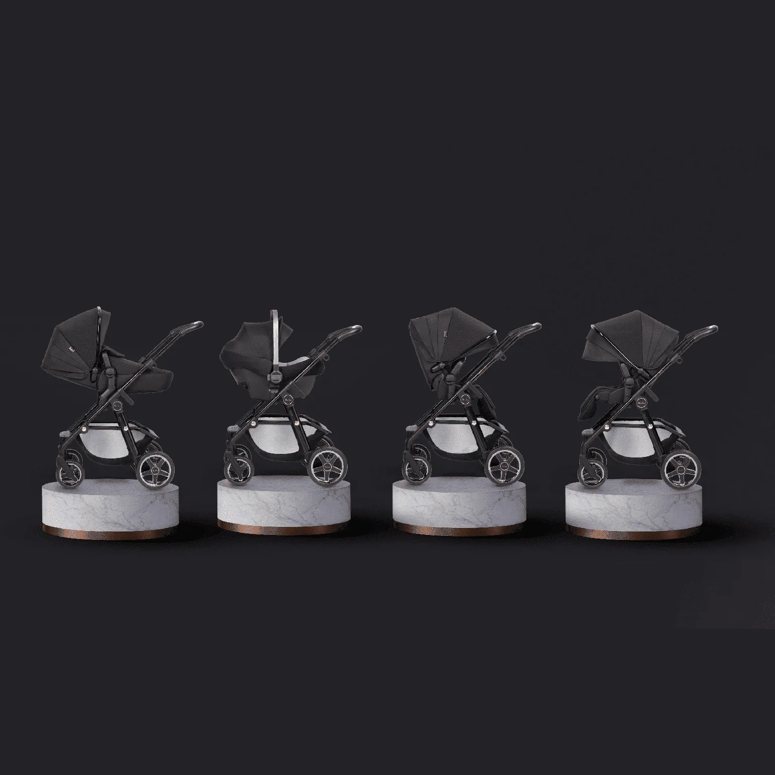 Silver Cross Comet Stroller - Eclipse Collection
