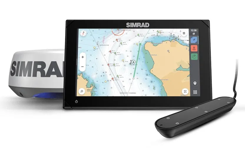 Simrad NSX3009 Radar Bundle with Active Imaging Transducer Halo 20  Radar