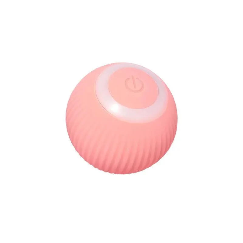 Smart Cat Toys Rolling Ball Pet Cat Owner Interactive Toys Automatic Bouncing Ball USB Self Hi Teasing Kittens Jumping Ball