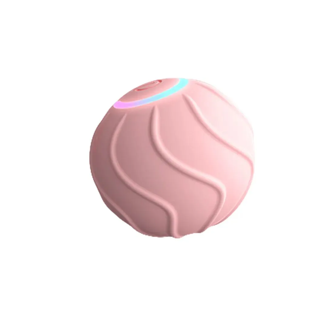 Smart Cat Toys Rolling Ball Pet Cat Owner Interactive Toys Automatic Bouncing Ball USB Self Hi Teasing Kittens Jumping Ball