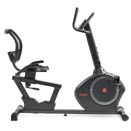 Smart Magnetic Heavy Duty Recumbent Bike with 350LB Weight Capacity