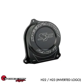 SpeedFactory Racing Billet Distributor Cap Delete - JDM B18C/C1/C5 (GSR/TypeR) (OEM Part Numbers TD86U, TD87U, TD68U) - SF-02-083