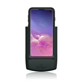 Strike Alpha in-car Cradle for Samsung Galaxy S10 that work with OtterBox Defender Case On