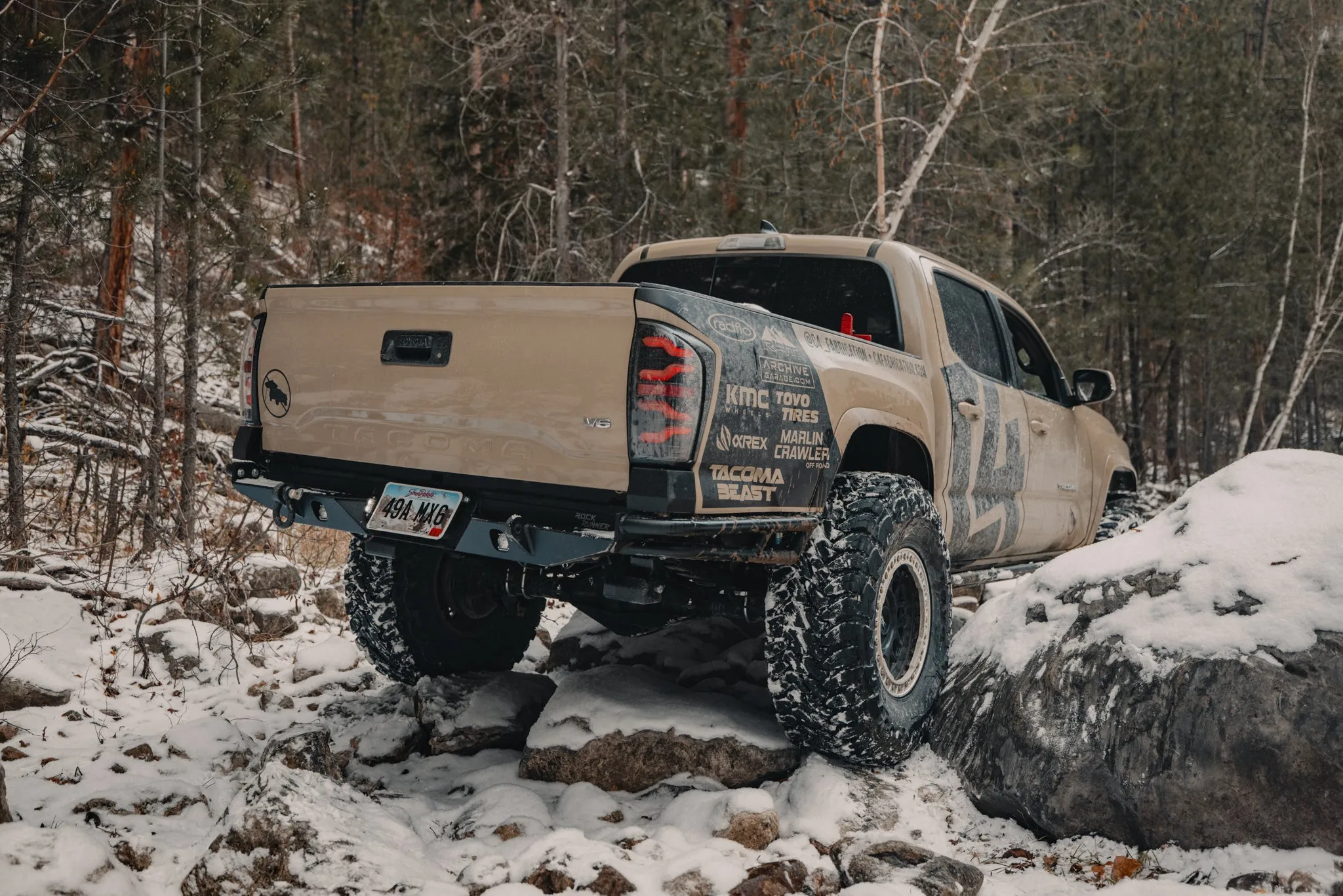 Tacoma Rock Runner High Clearance  Rear Bumper / 3rd Gen / 2016 
