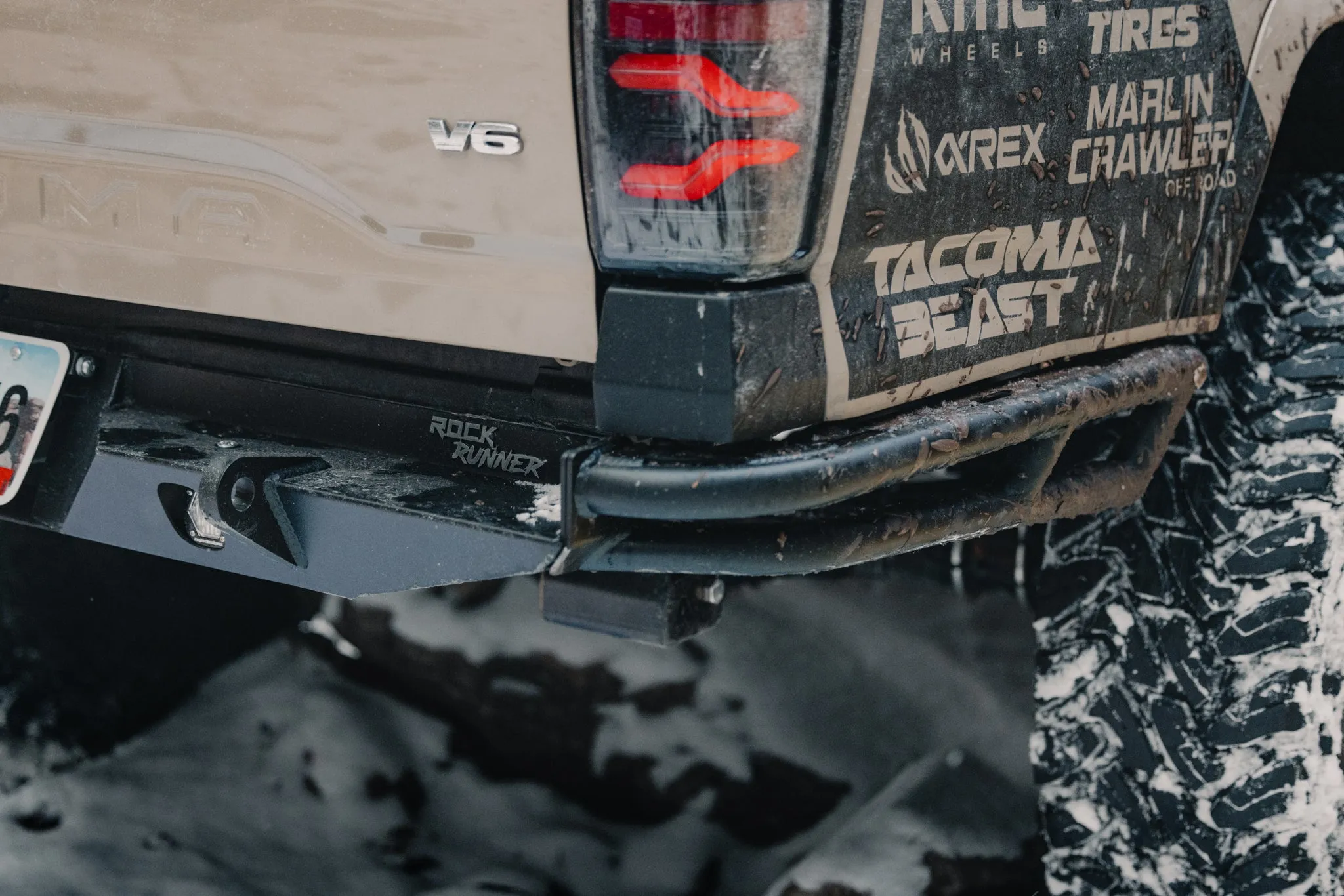 Tacoma Rock Runner High Clearance  Rear Bumper / 3rd Gen / 2016 