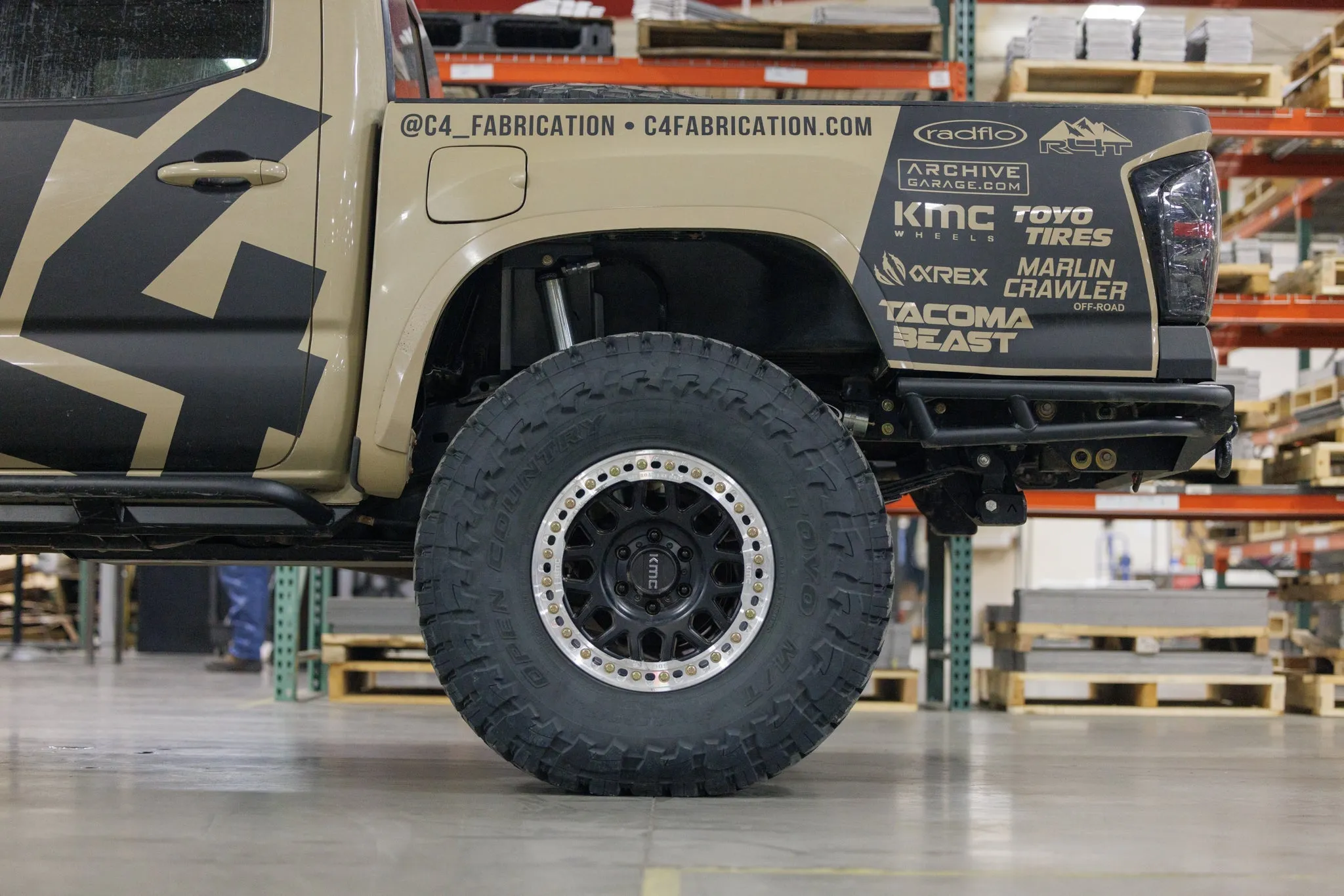 Tacoma Rock Runner High Clearance  Rear Bumper / 3rd Gen / 2016 