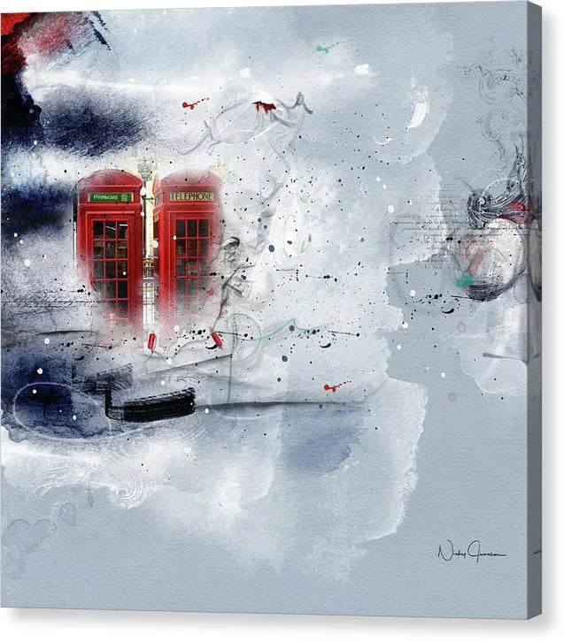 Telephone Talks - Connection - Canvas Print