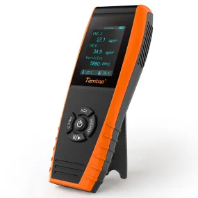 Temtop LKC-1000S  2. Air Quality Monitor for PM2.5 PM10 HCHO AQI Particles VOCs Humidity Temperature, Date Dxport