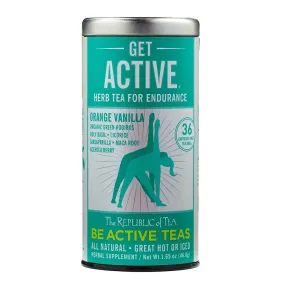 The Republic of Tea Get Active - Herb Tea for Endurance 36 Ct.