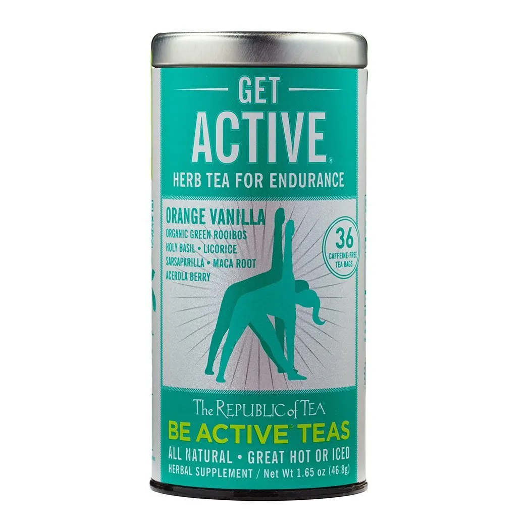 The Republic of Tea Get Active - Herb Tea for Endurance 36 Ct.