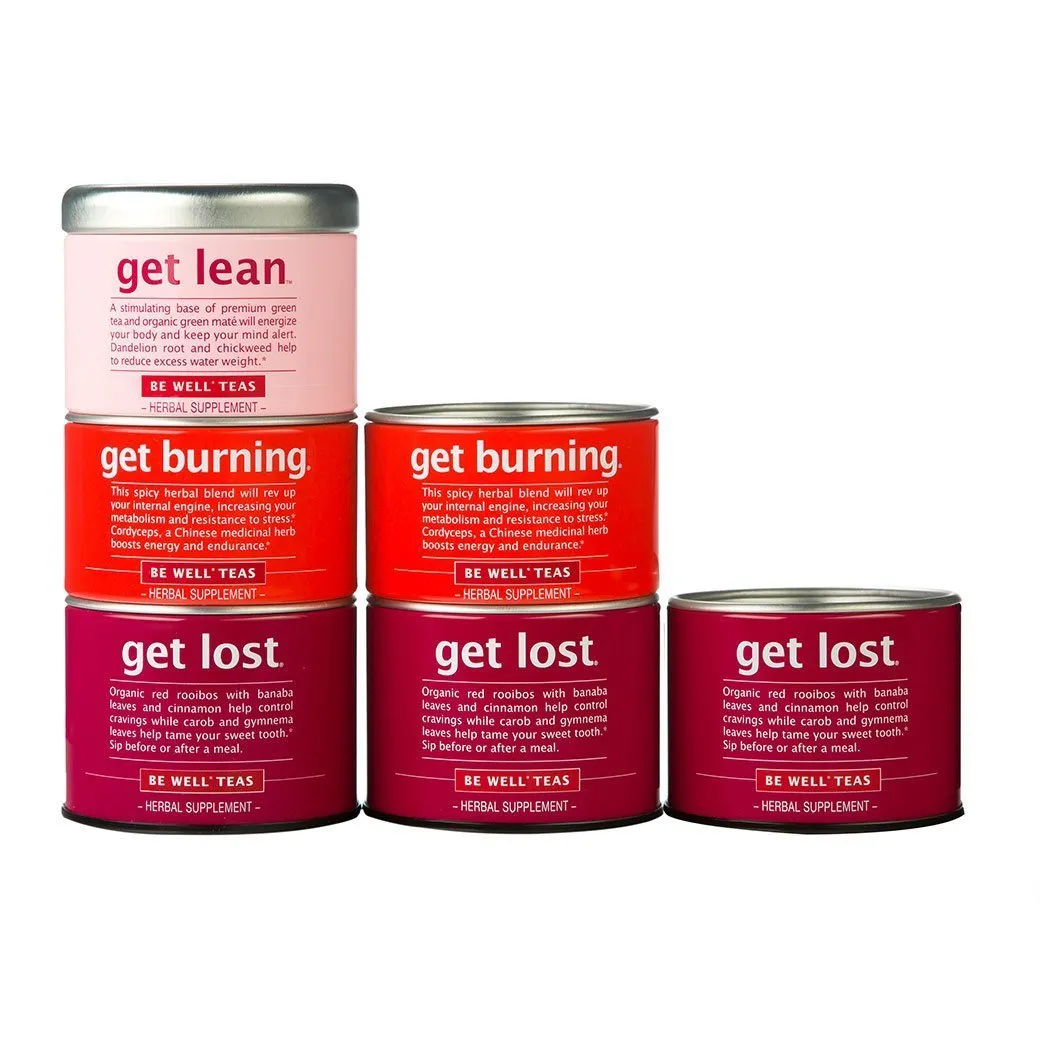 The Republic of Tea Get Lost Stackable Tea Tin 42 Ct.