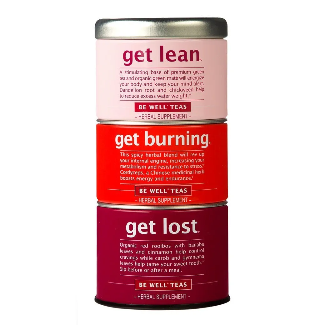 The Republic of Tea Get Lost Stackable Tea Tin 42 Ct.