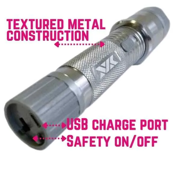 The Tag Team Tactical Stun Gun Flashlight Combo