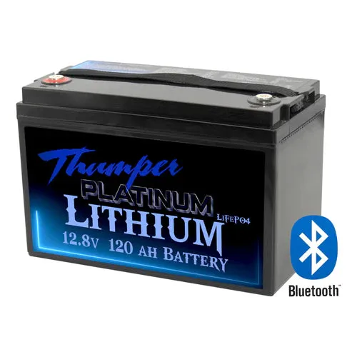 THUMPER PLATINUM LITHIUM 120AH LiFePO4 BLUETOOTH BATTERY