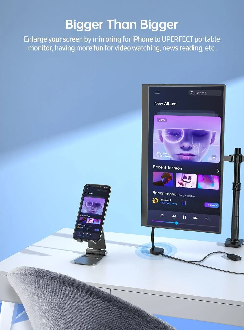 UAdapter - Miracast iPhone, Android, Universal Dongle | UPERFECT