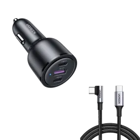 UGREEN 69W USB C Car Charger Bundle