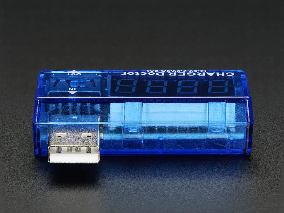 USB Charger Doctor - In-line Voltage and Current Meter