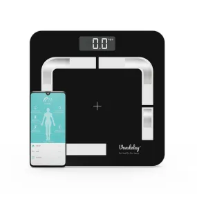 Vandelay Sleek Smart Digital Bluetooth BMI Electronic Weighing Scale ( Black )
