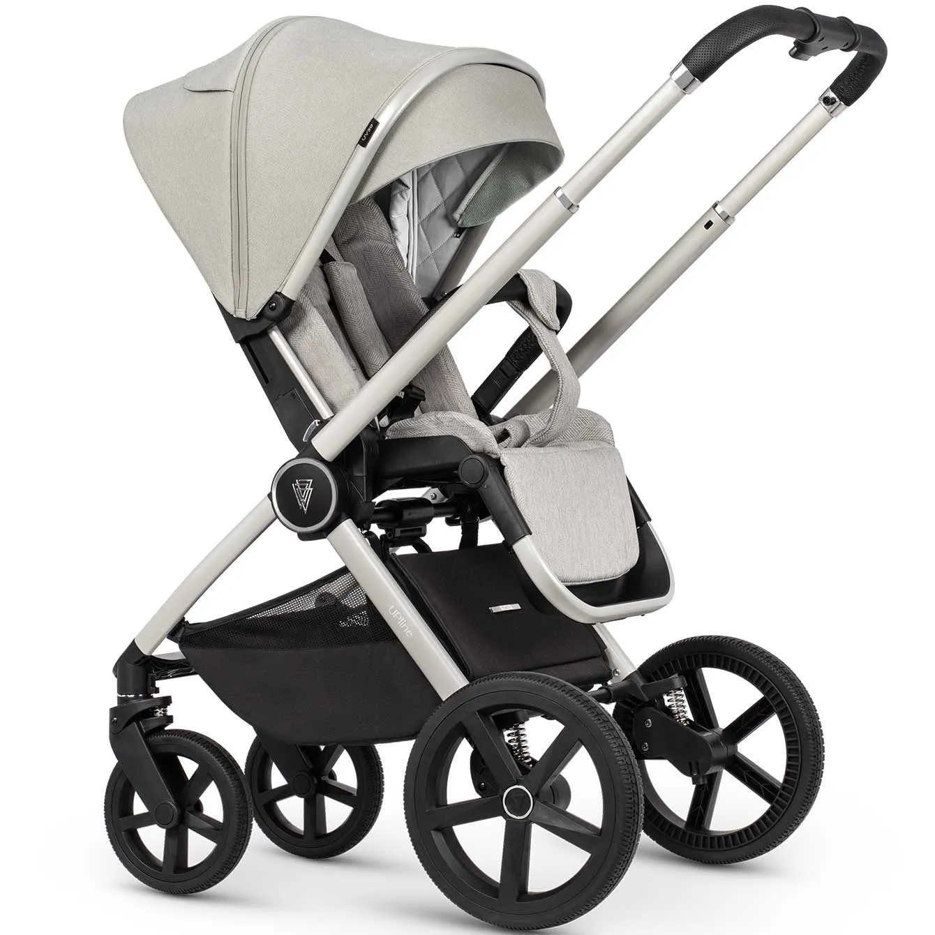Venicci Tinum Upline Complete Travel System Bundle in Moonstone