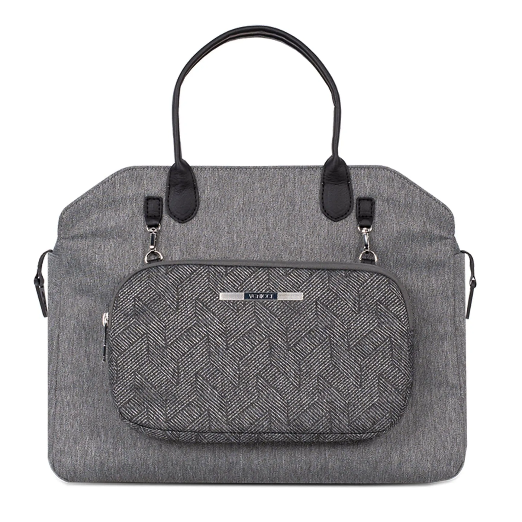 Venicci Tinum Upline Complete Travel System Bundle in Slate Grey