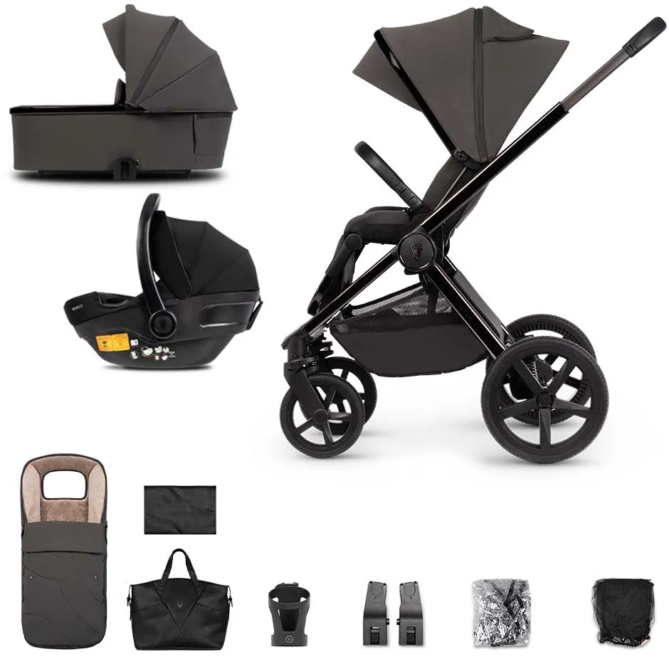 Venicci Tinum Upline SE Complete Travel System Bundle in Lava