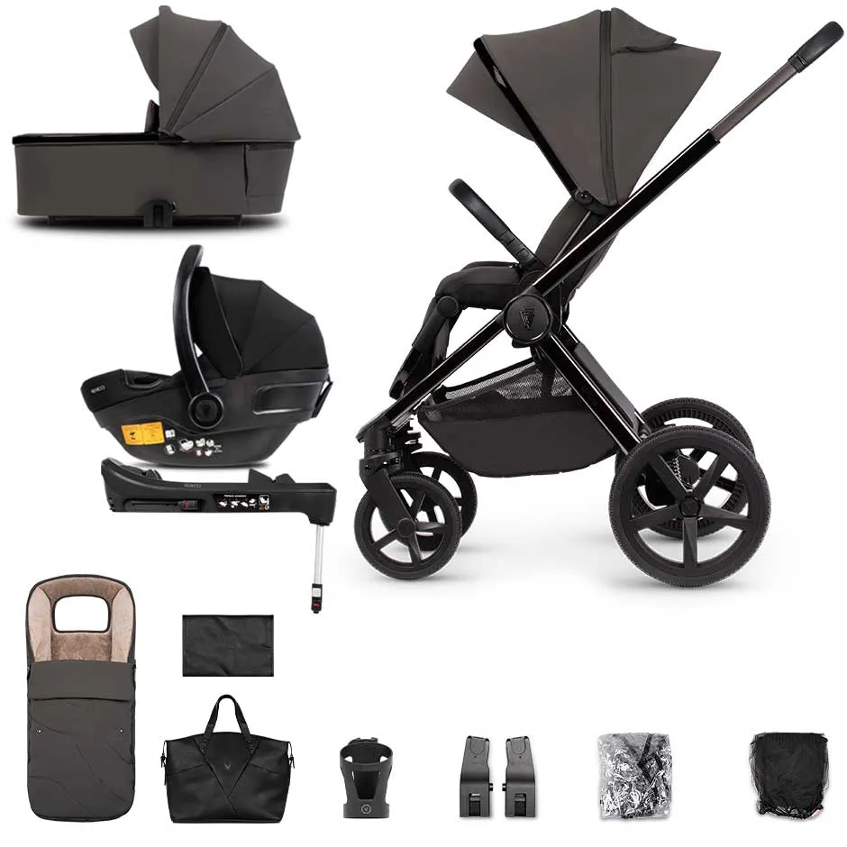 Venicci Tinum Upline SE Complete Travel System Bundle in Lava