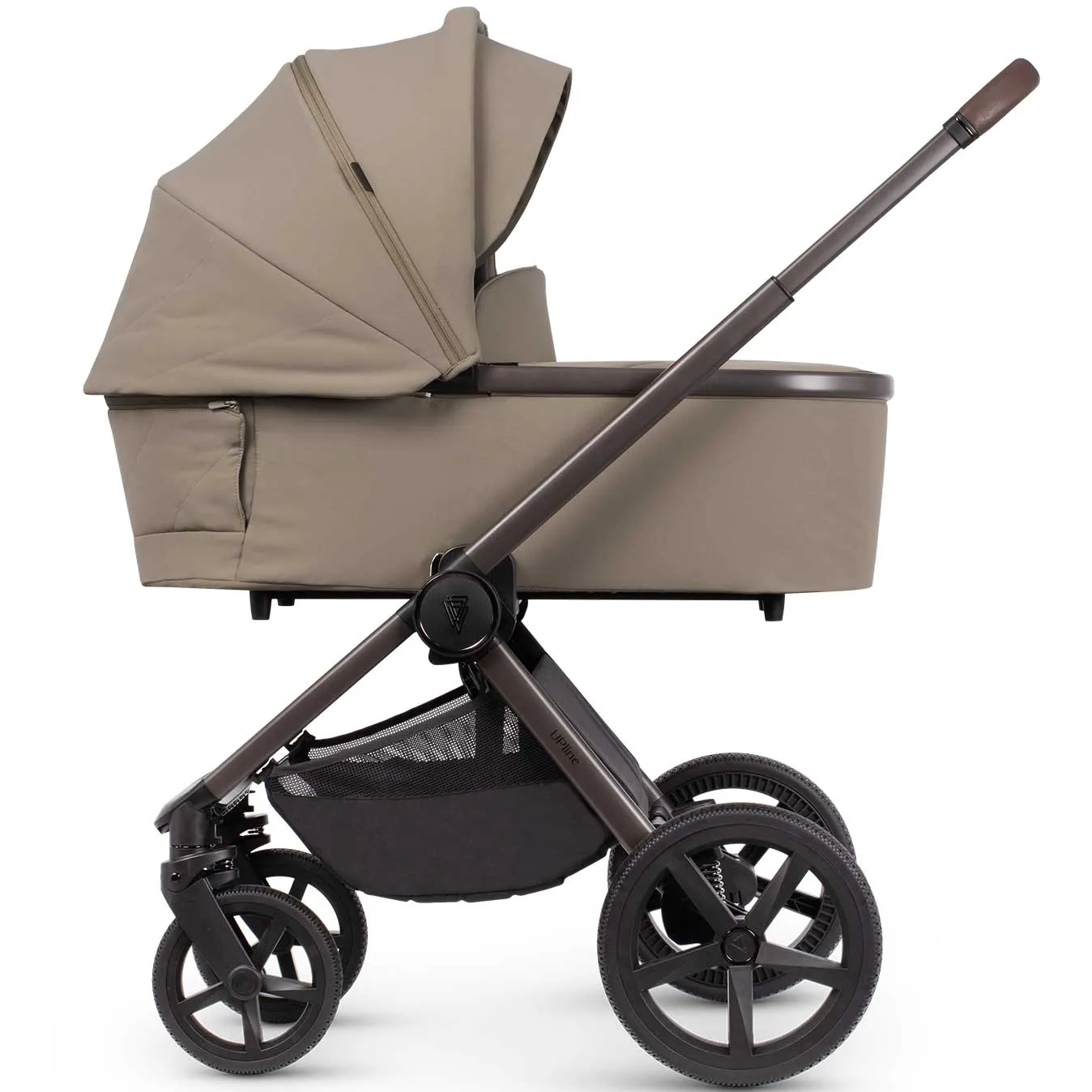 Venicci Tinum Upline SE Complete Travel System Bundle in Powder