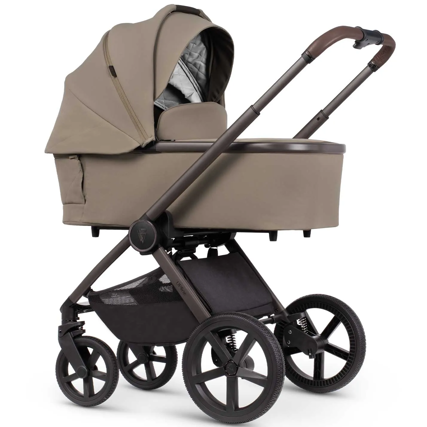Venicci Tinum Upline SE Complete Travel System Bundle in Powder