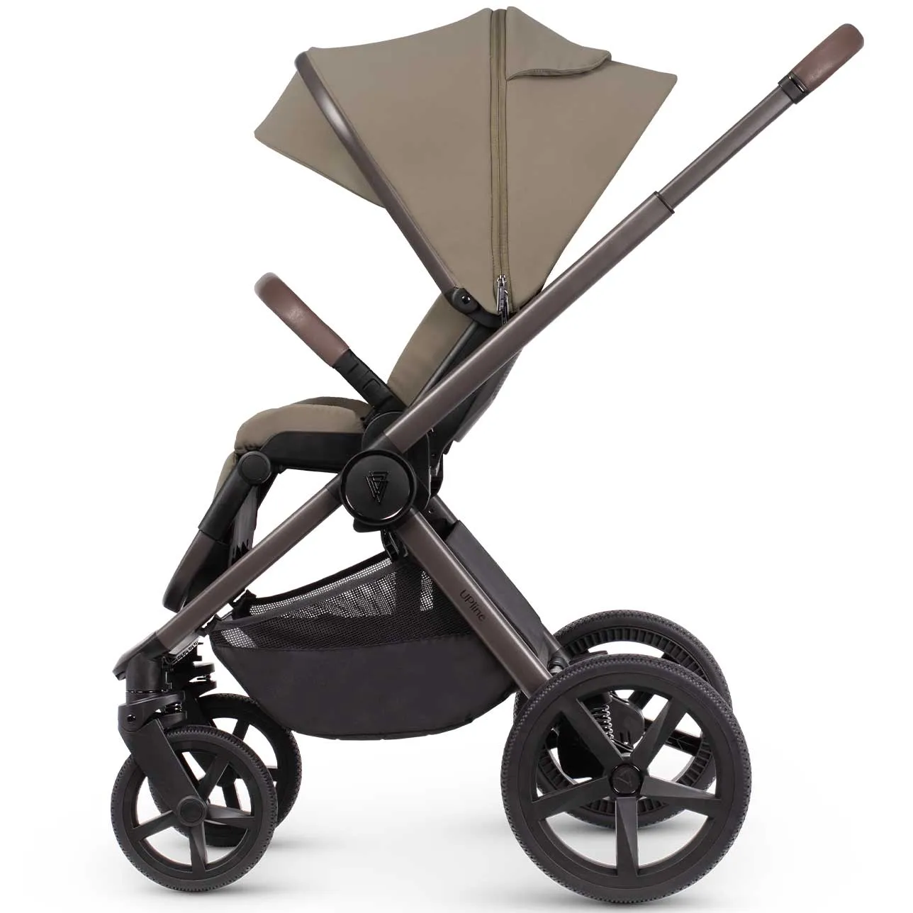 Venicci Tinum Upline SE Complete Travel System Bundle in Powder