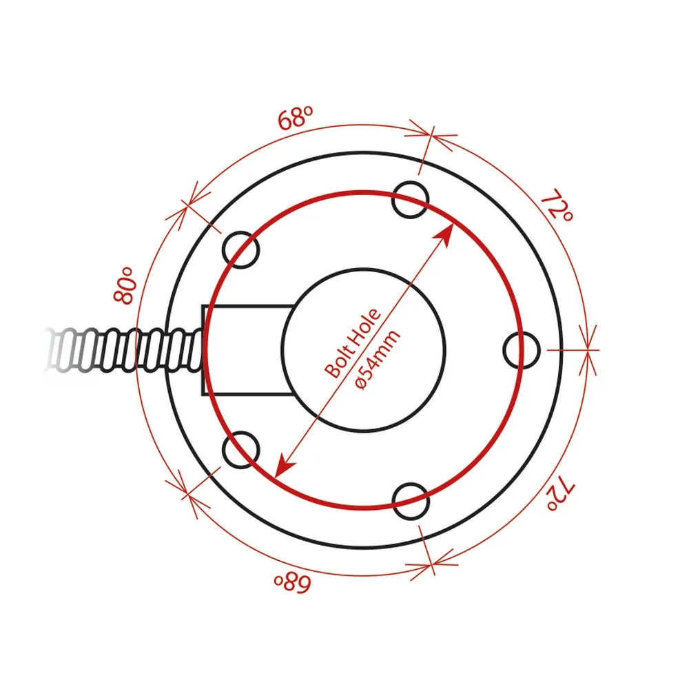 Veratron Tubular Fuel Sensor - 650mm - 0-180ohm