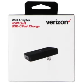 Verizon (45W) GaN USB-C Fast Charge Wall Adapter - Black