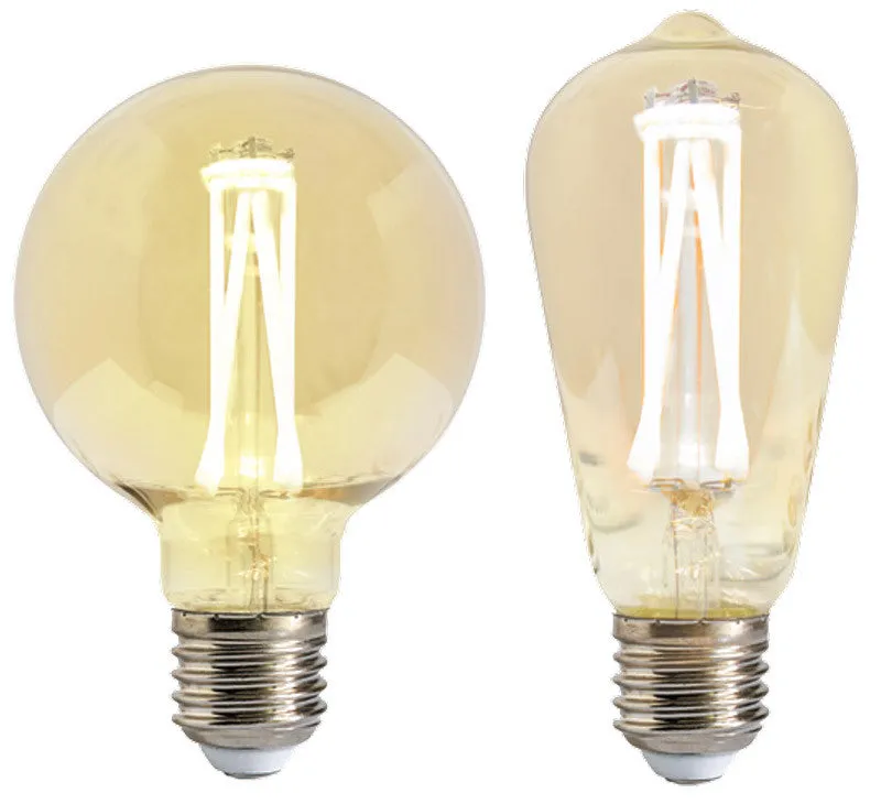 Vintage LED Bulbs with 4 LEDs
