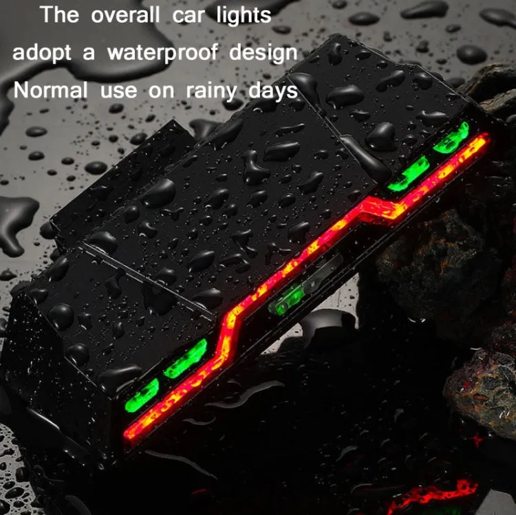 WEST BIKING Mountain Bike Wireless Remote Control USB Charging Riding Warning Turning Light(Remote Steering Taillight)