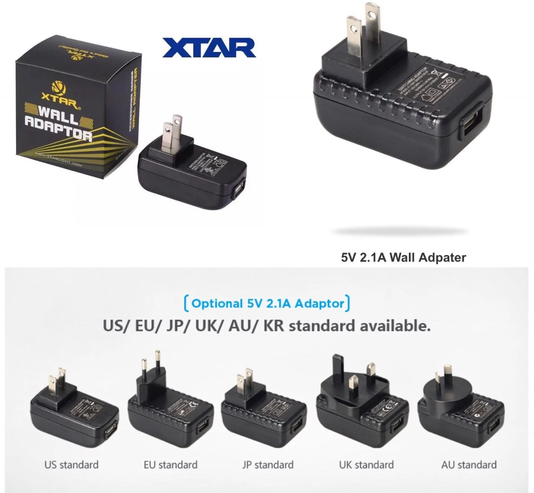 XTAR USB DC Cable