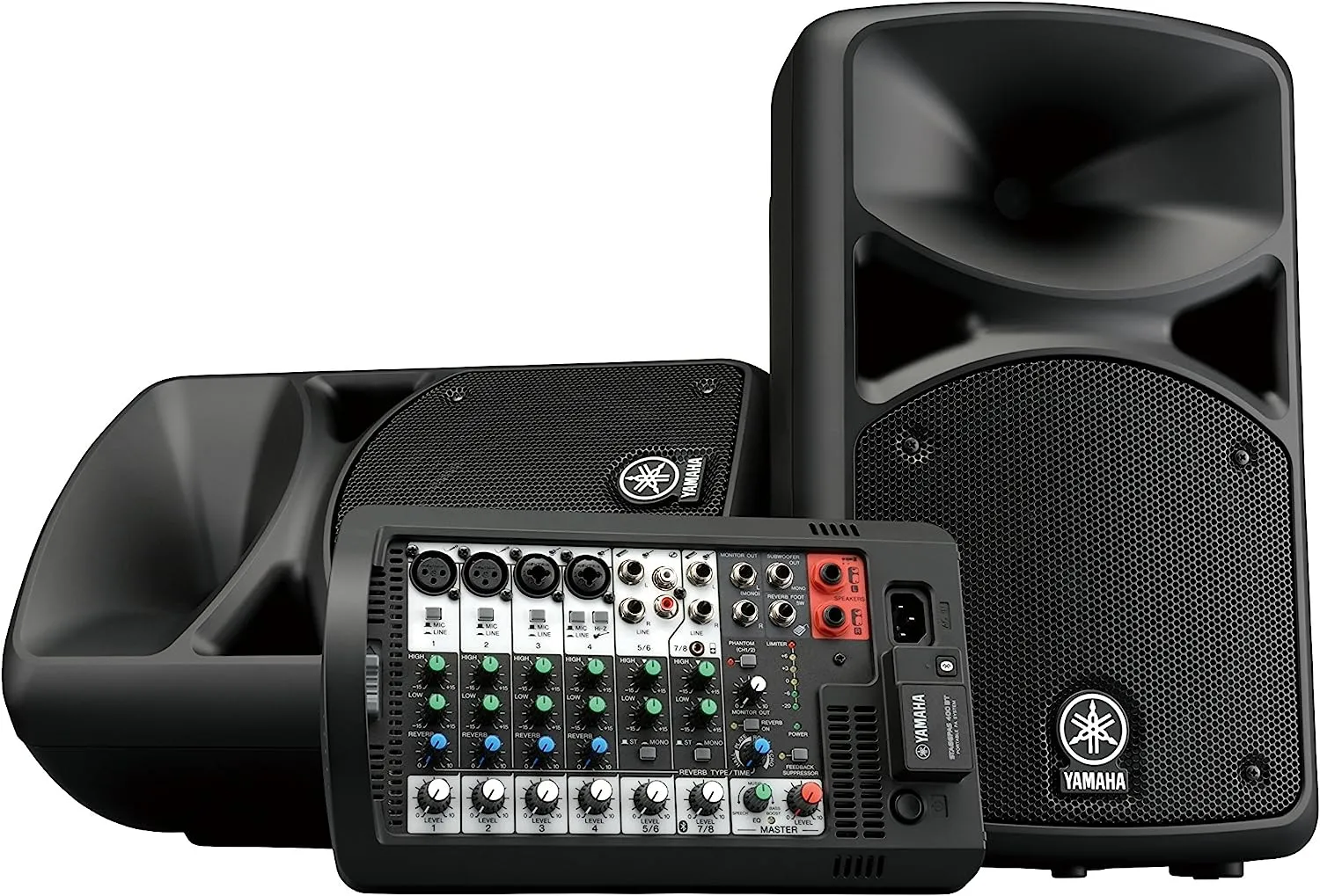 Yamaha Portable PA System with Bluetooth Stagepas 400BT  Black