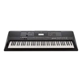 Yamaha PSR-EW410 76 Key High Level Portable Keyboard With PA300 AC Power Adapter