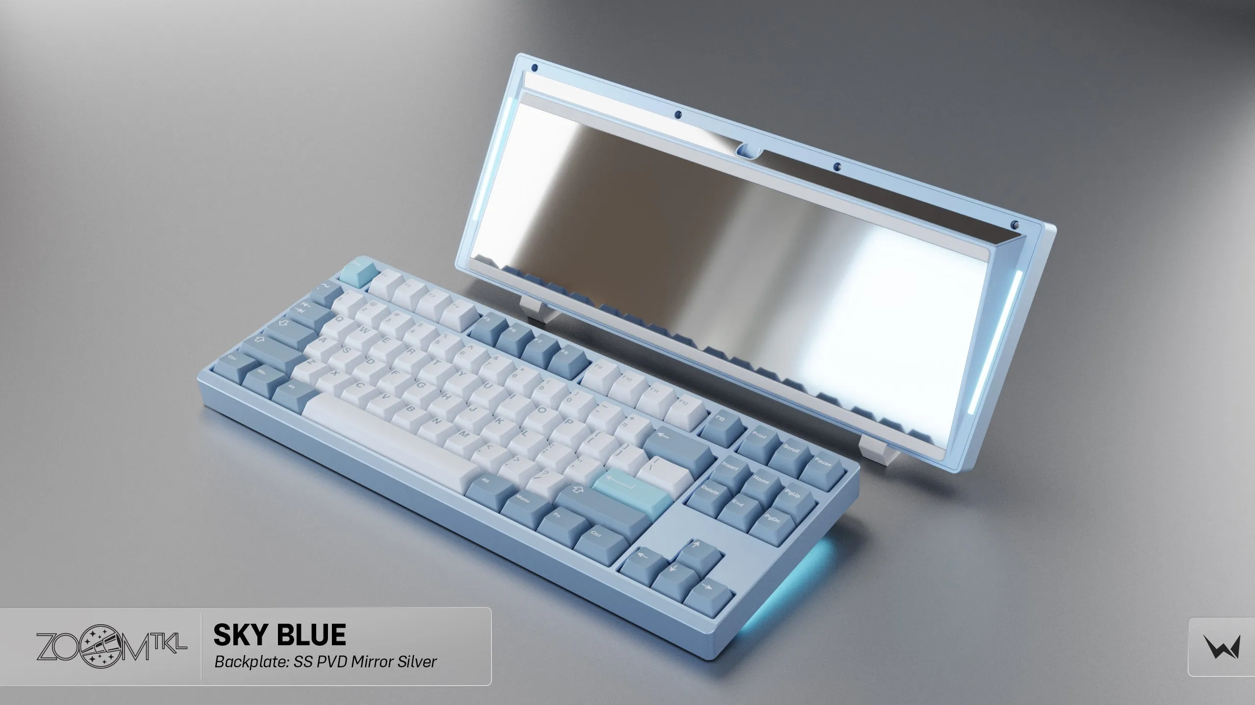 Zoom TKL Essential Edition - Sky Blue Mechanical Keyboard Kit