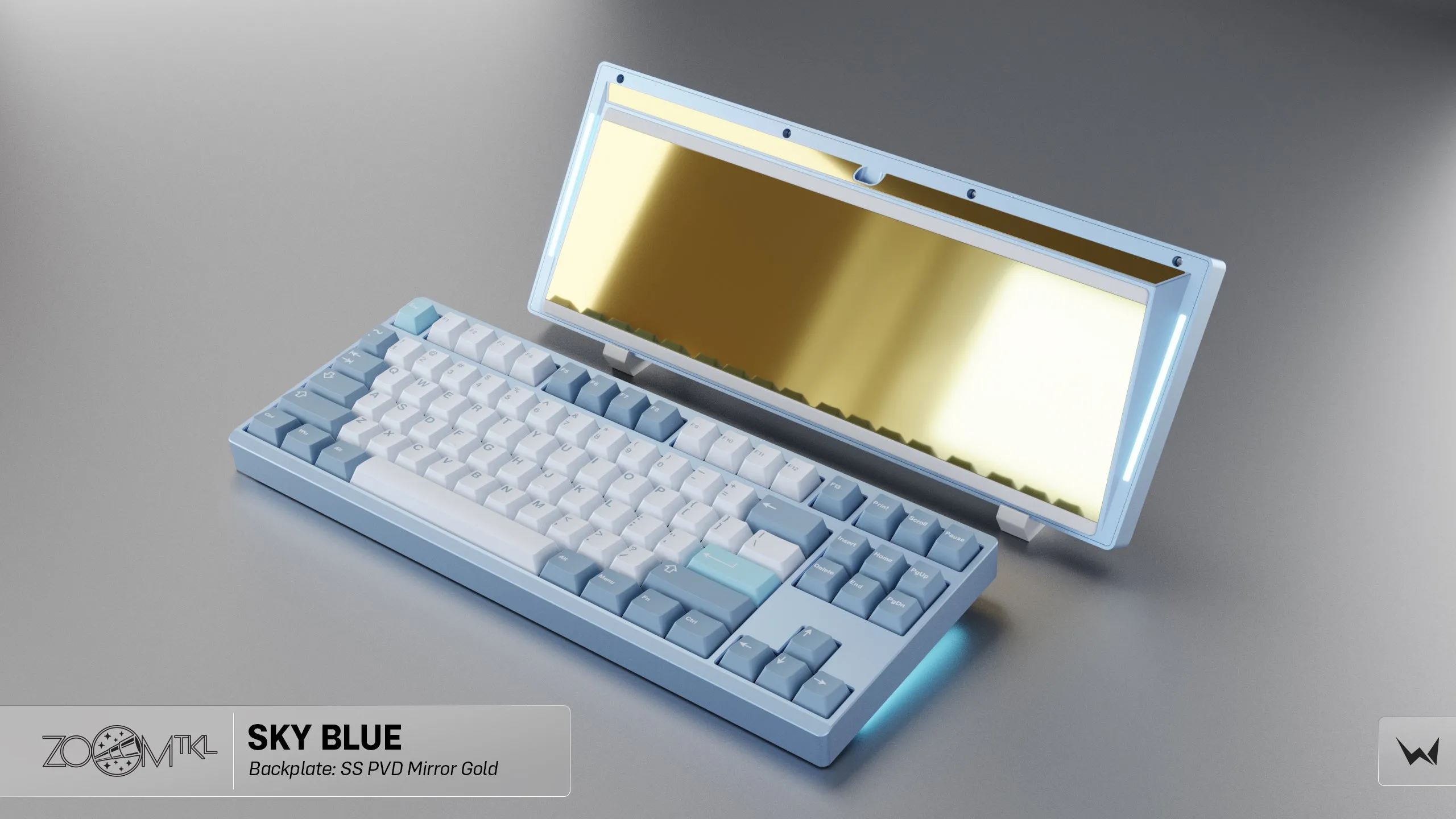 Zoom TKL Essential Edition - Sky Blue Mechanical Keyboard Kit