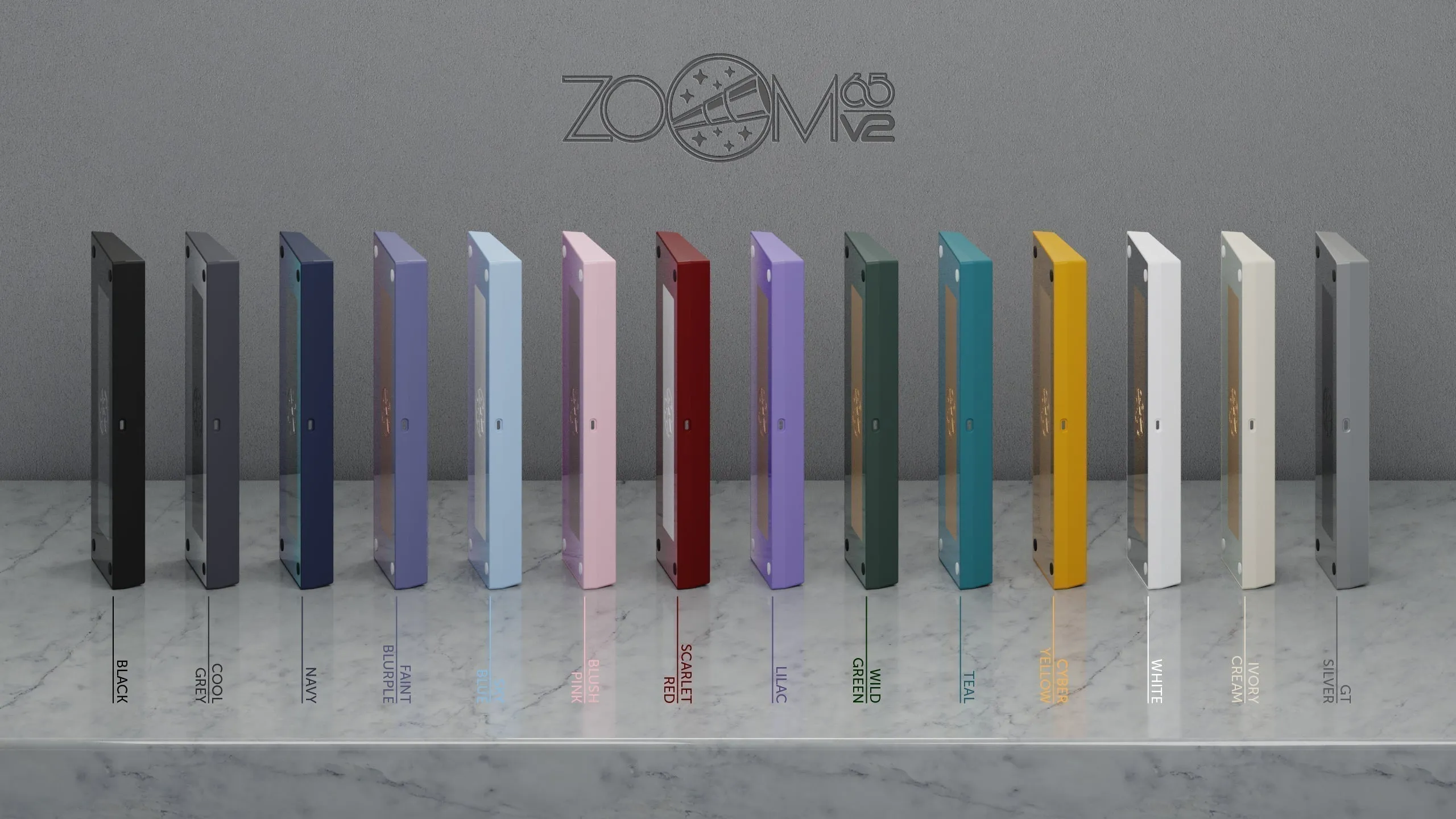 Zoom65 Essential Edition V2 - Lilac Mechanical Keyboard Kit