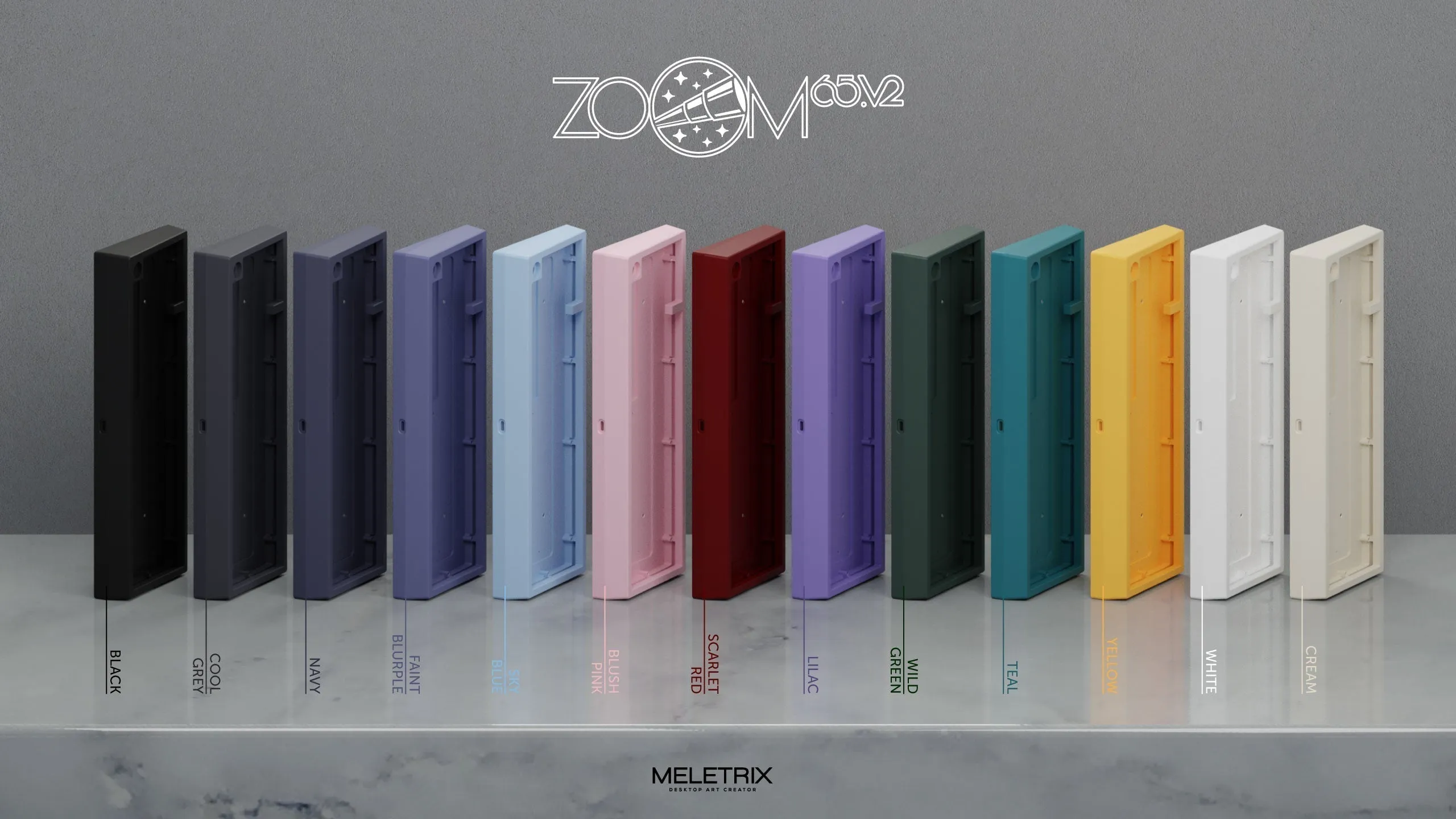 Zoom65 Essential Edition V2 - Lilac Mechanical Keyboard Kit
