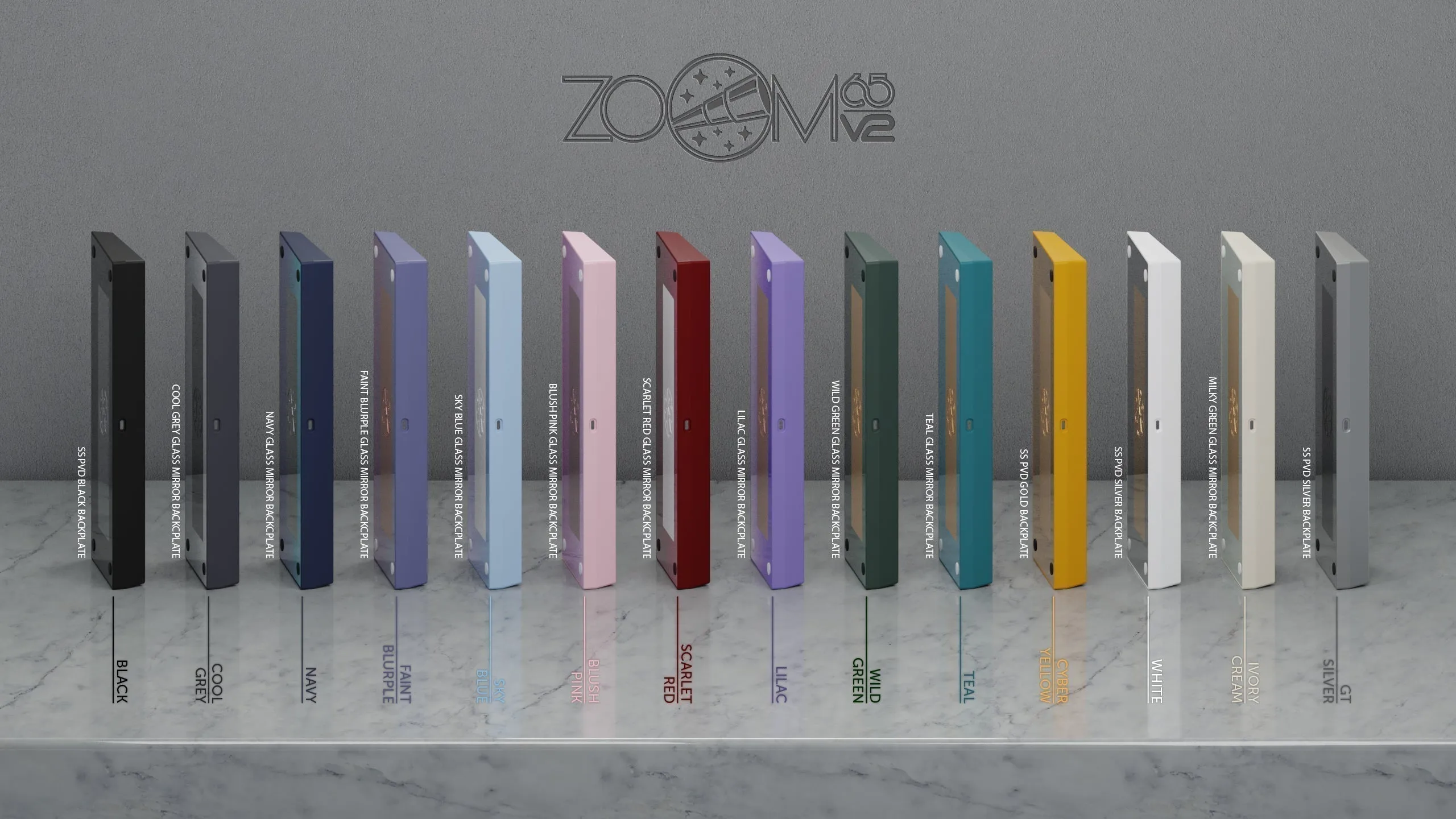 Zoom65 Essential Edition V2 - Lilac Mechanical Keyboard Kit